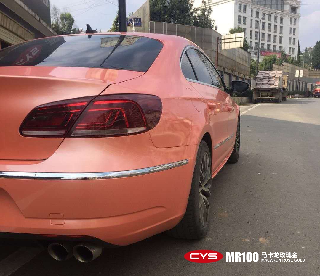 大众cc马卡龙玫瑰金mr100
