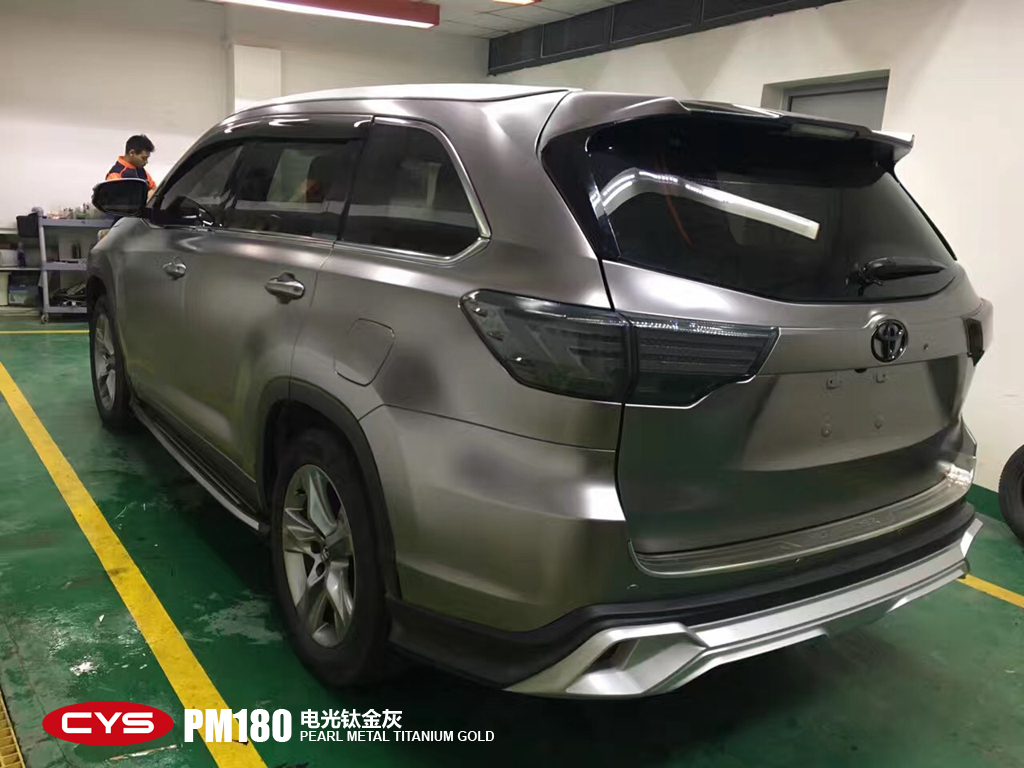 广汽丰田汉兰达电光钛金灰