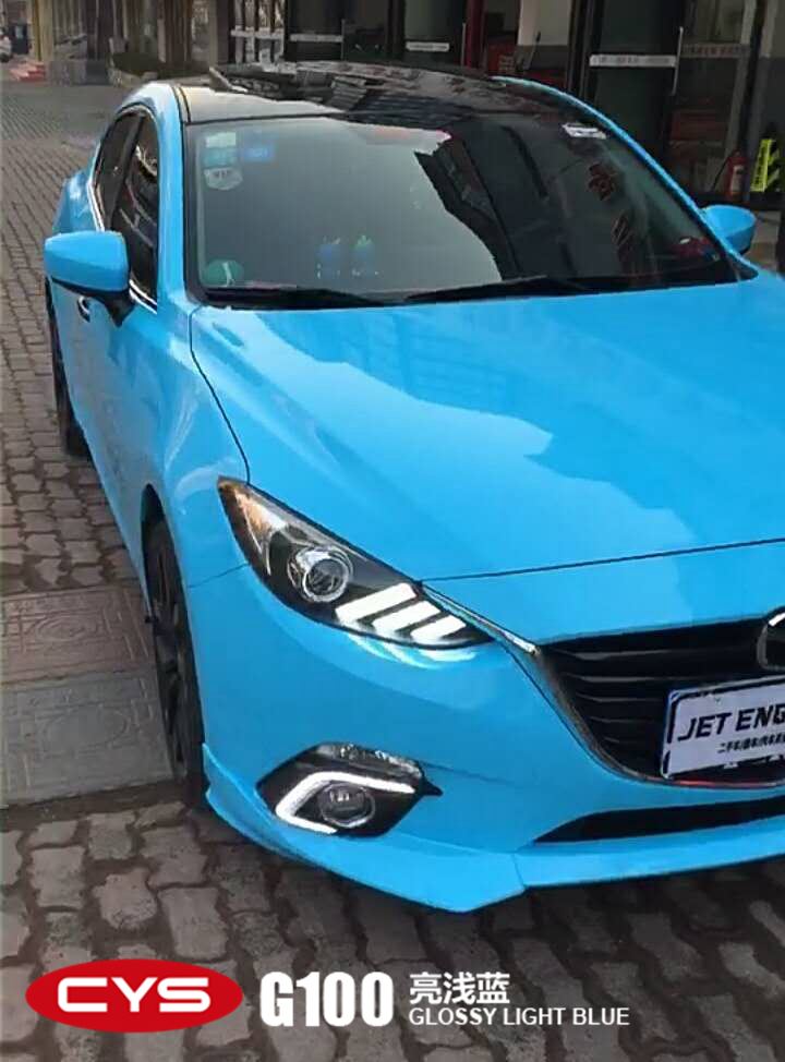 马自达昂克赛拉亮光浅蓝