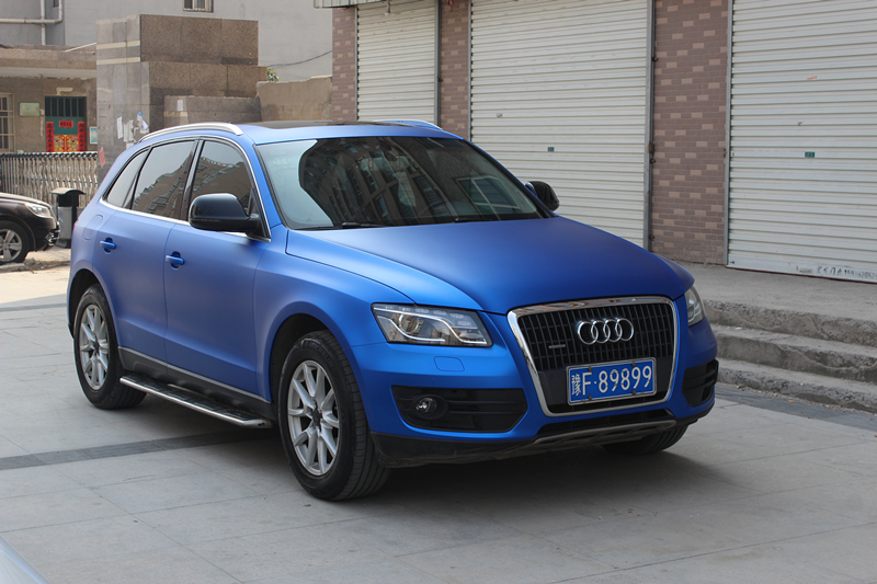 奥迪q5绸缎冰蓝 - 奥迪q5绸缎冰蓝 - 车衣裳官网,cys官网,汽车改色