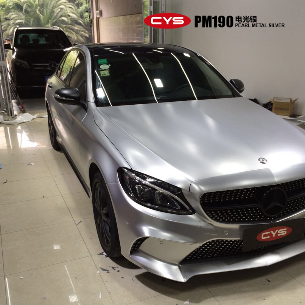 奔驰c级电光银 - 奔驰c级电光银 - 车衣裳官网,cys官网,汽车改色,车身
