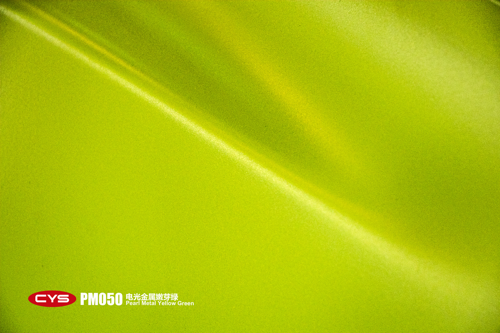 福特野马电光金属嫩芽绿pm050