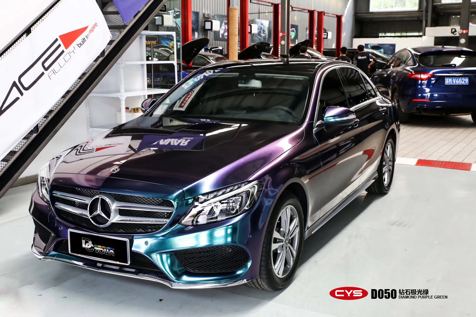 奔驰c级钻石极光绿d050 - 奔驰c级钻石极光绿d050 - 车衣裳官网,cys