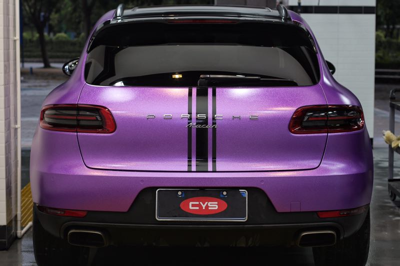 保时捷macan闪钻丁香紫sp030