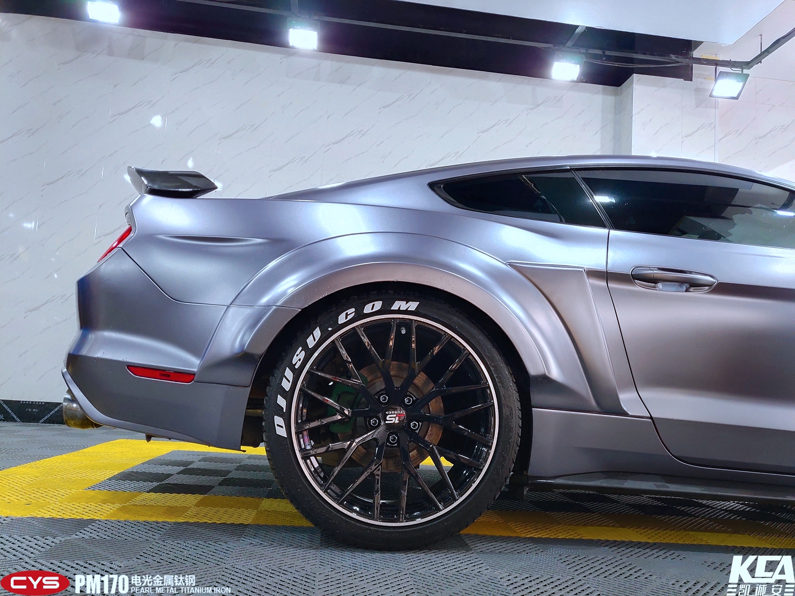 福特野马电光金属钛钢pm170