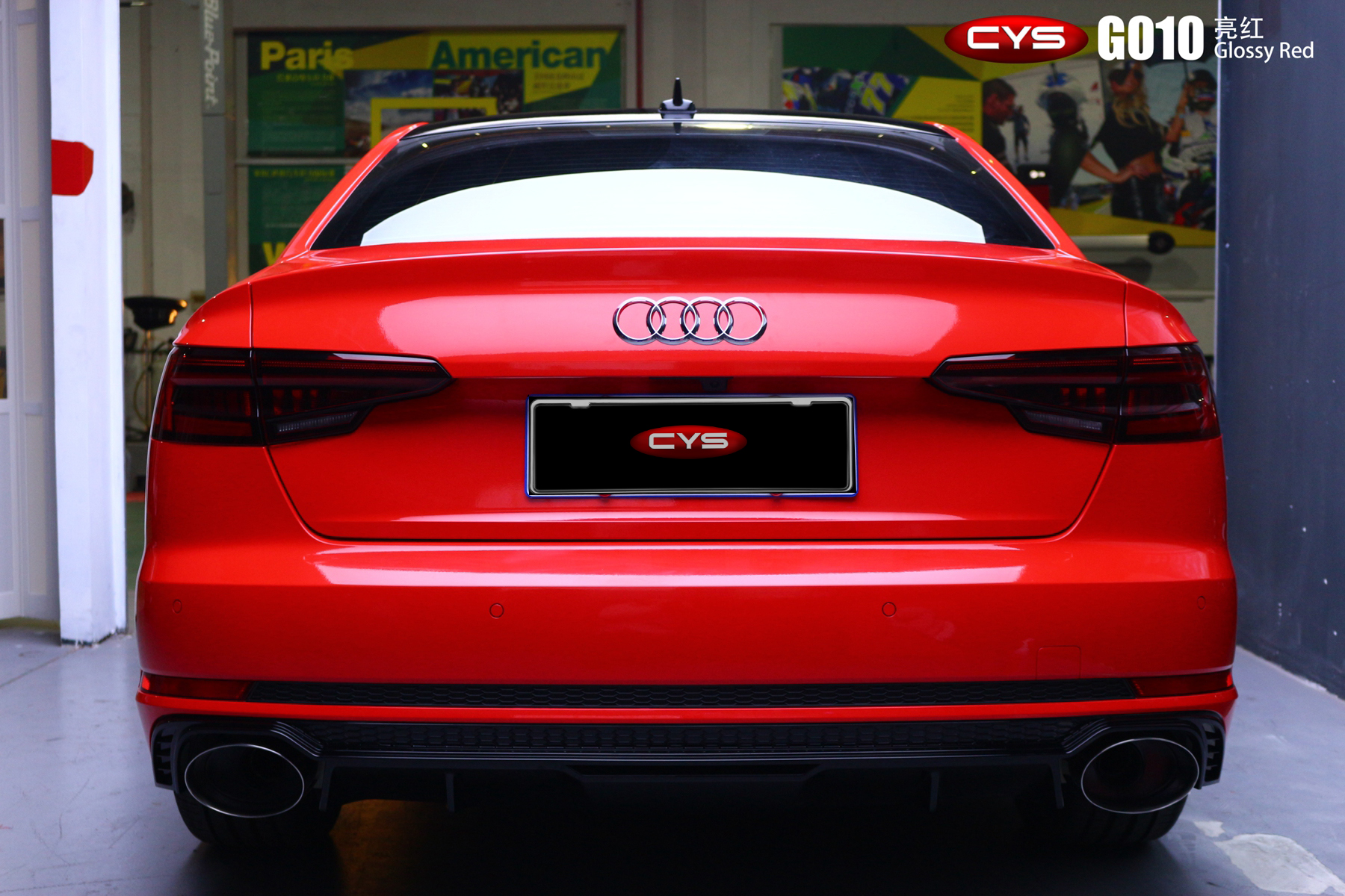 奥迪a4l亮红g010 - 奥迪a4l亮红g010 - 车衣裳官网,cys官网,汽车改色