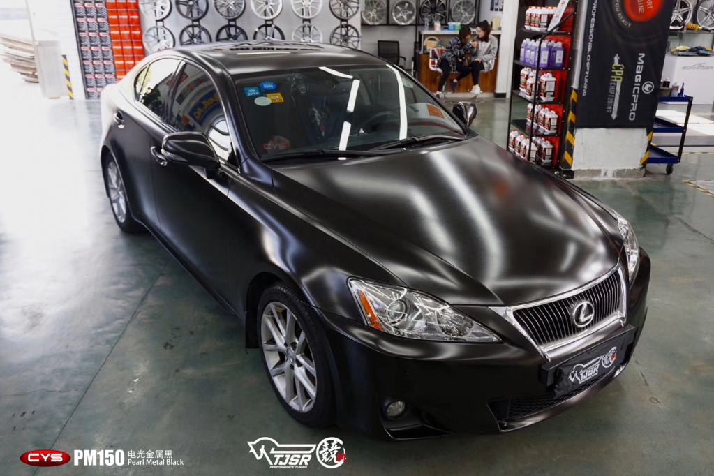 雷克萨斯is300电光金属黑pm150