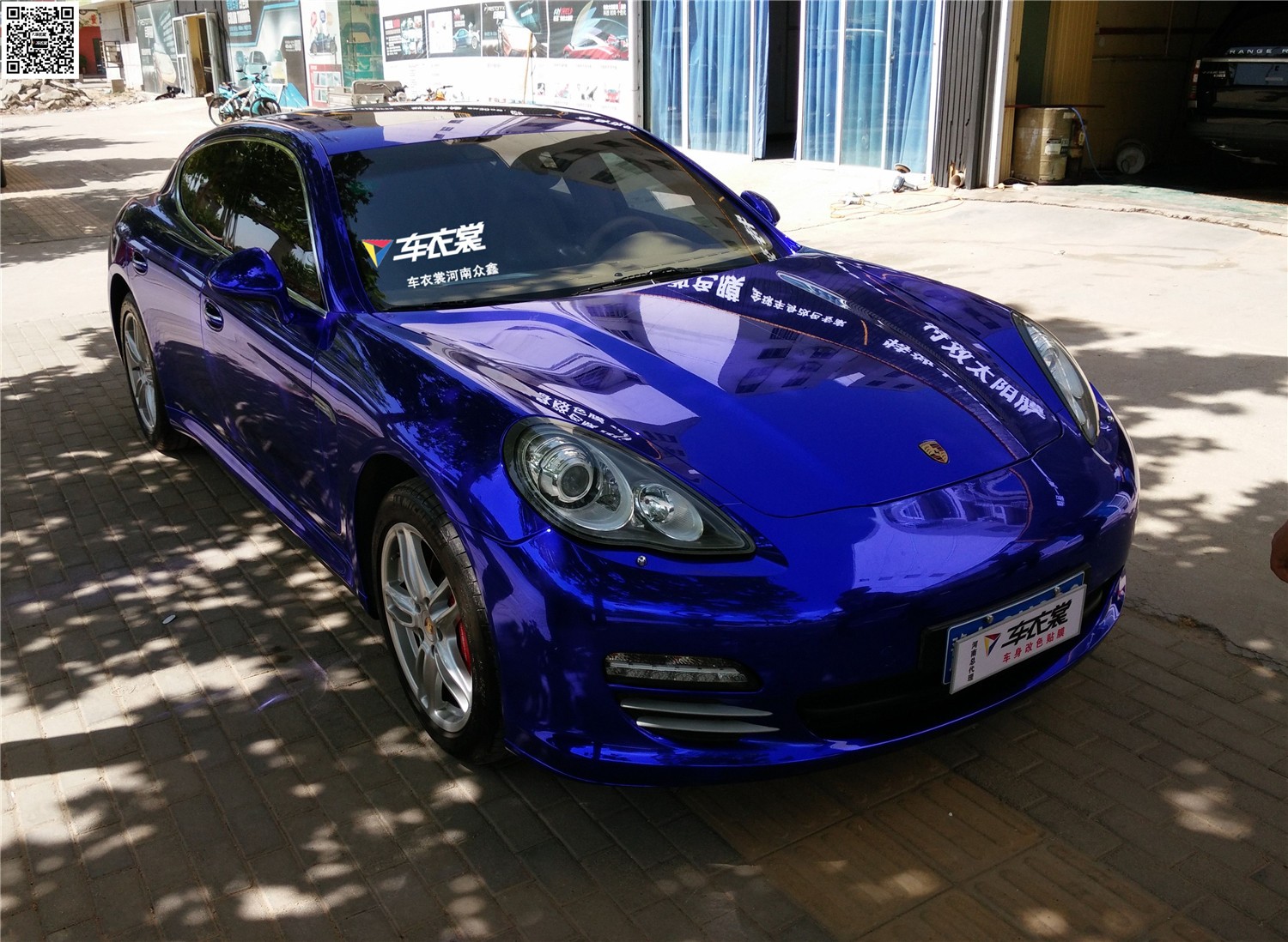 ��ɫ��ʱ��panamera��ɫ��Ĥ�������Ч��ͼ