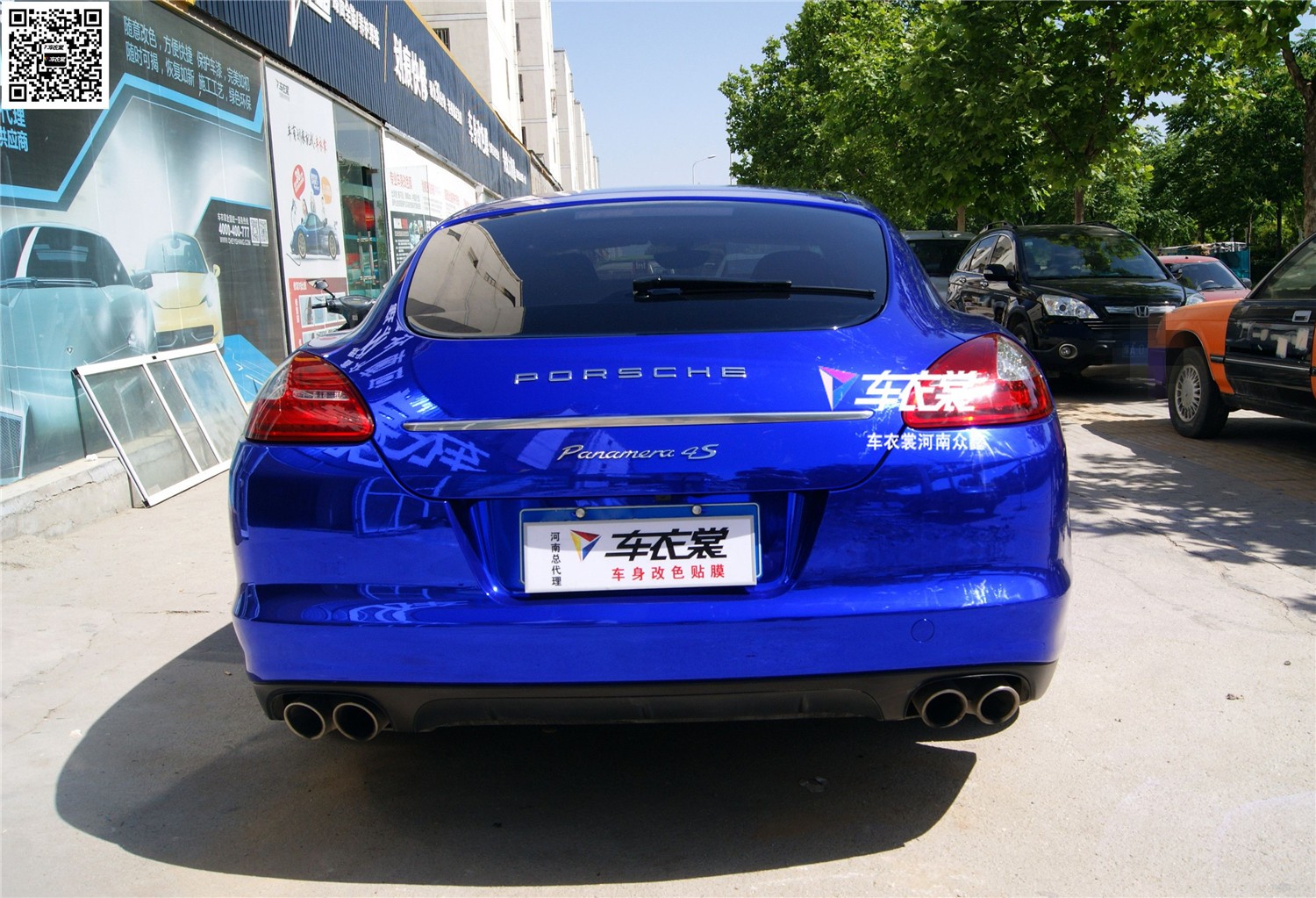 ��ɫ��ʱ��panamera��ɫ��Ĥ�������Ч��ͼ