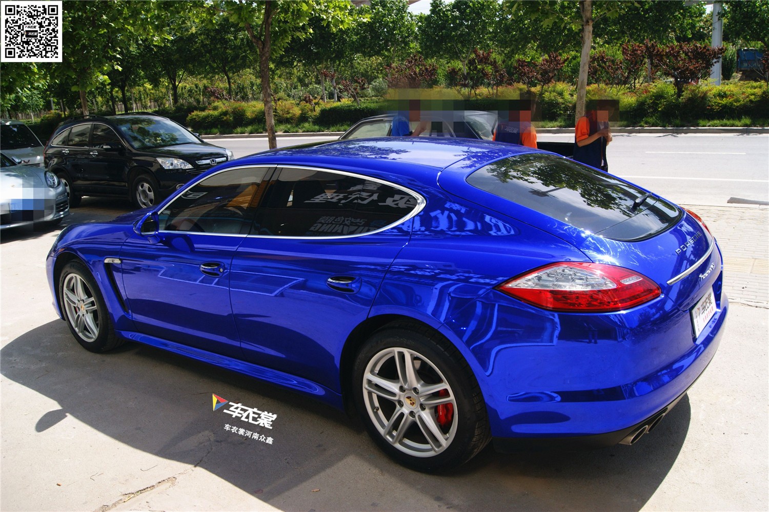��ɫ��ʱ��panamera��ɫ��Ĥ�������Ч��ͼ