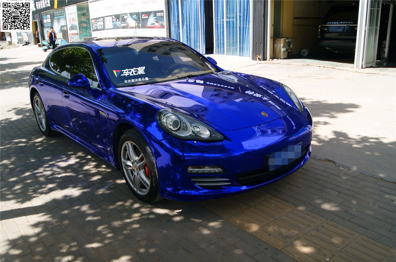 ��ɫ��ʱ��panamera��ɫ��Ĥ�������Ч��ͼ