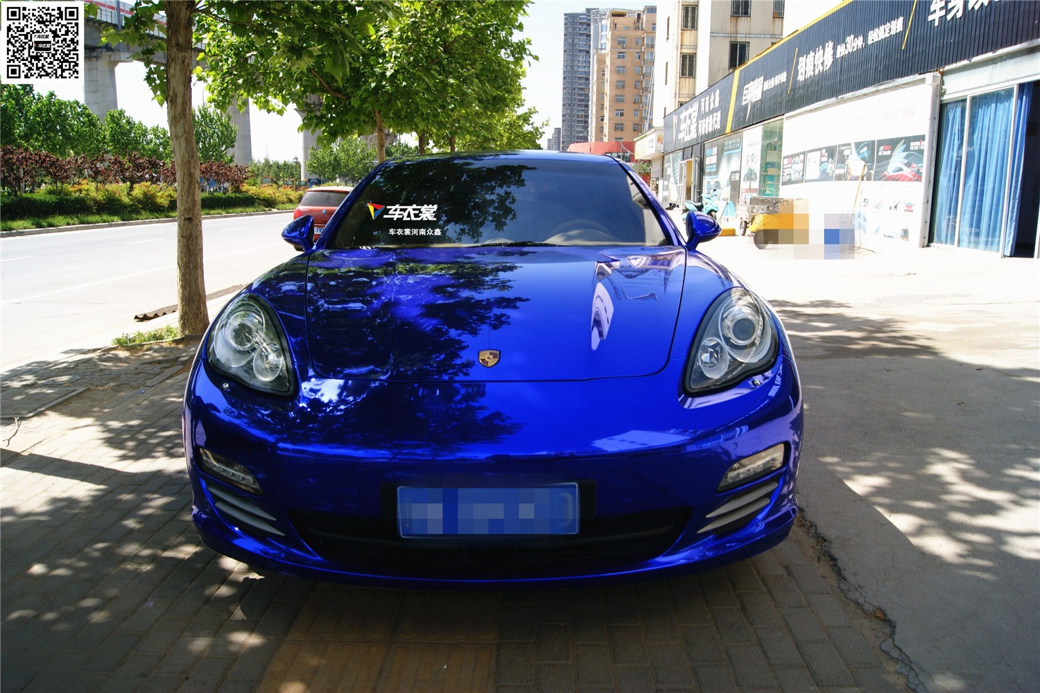 ��ɫ��ʱ��panamera��ɫ��Ĥ�������Ч��ͼ