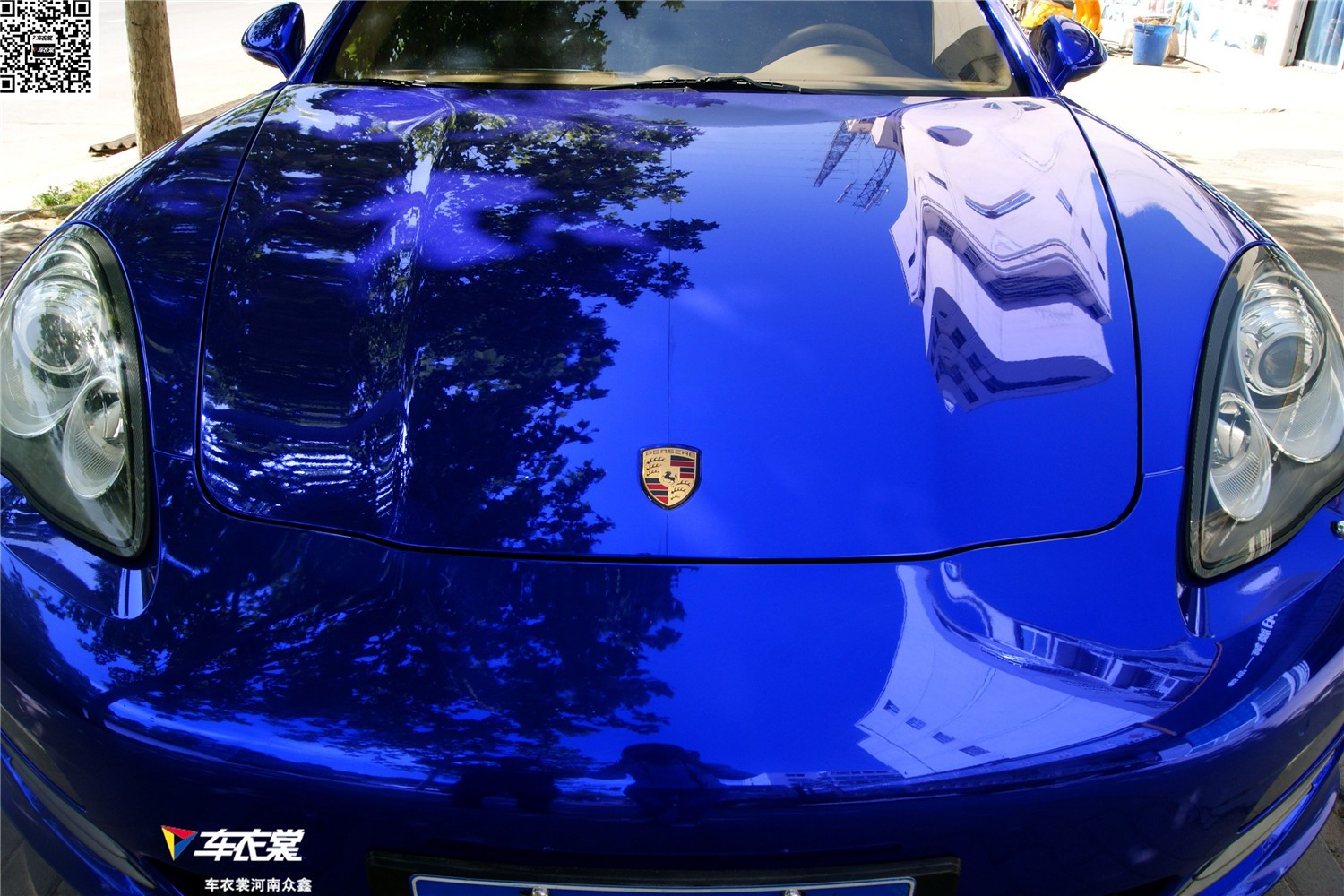 ��ɫ��ʱ��panamera��ɫ��Ĥ�������Ч��ͼ