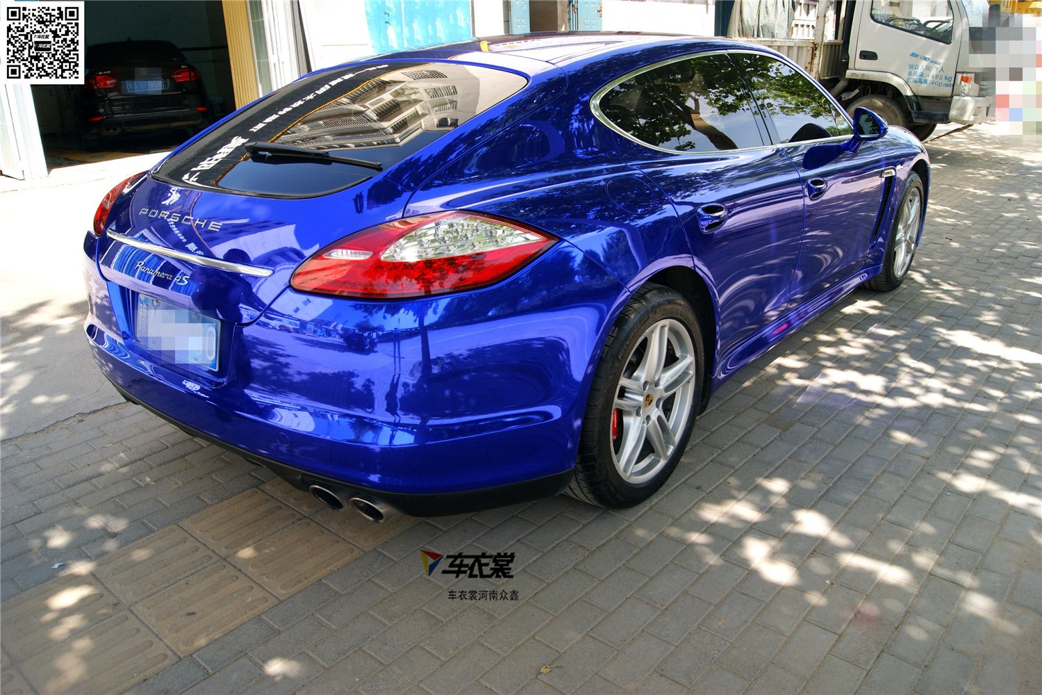 ��ɫ��ʱ��panamera��ɫ��Ĥ�������Ч��ͼ