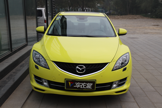 车衣裳9900系列改色膜亮光柠檬黄车身改色案例集锦 车衣裳9900系列改色膜亮光柠檬黄车身改色案例集锦