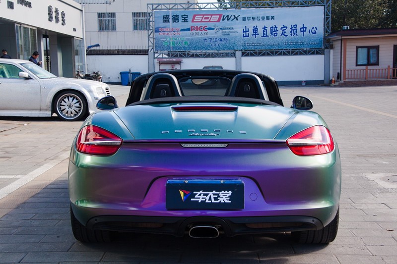 ��ӥ����   ��ʱ��Boxster������ɫЧ��֮��ɫ�����ϳ�����ɫ��Ĥ