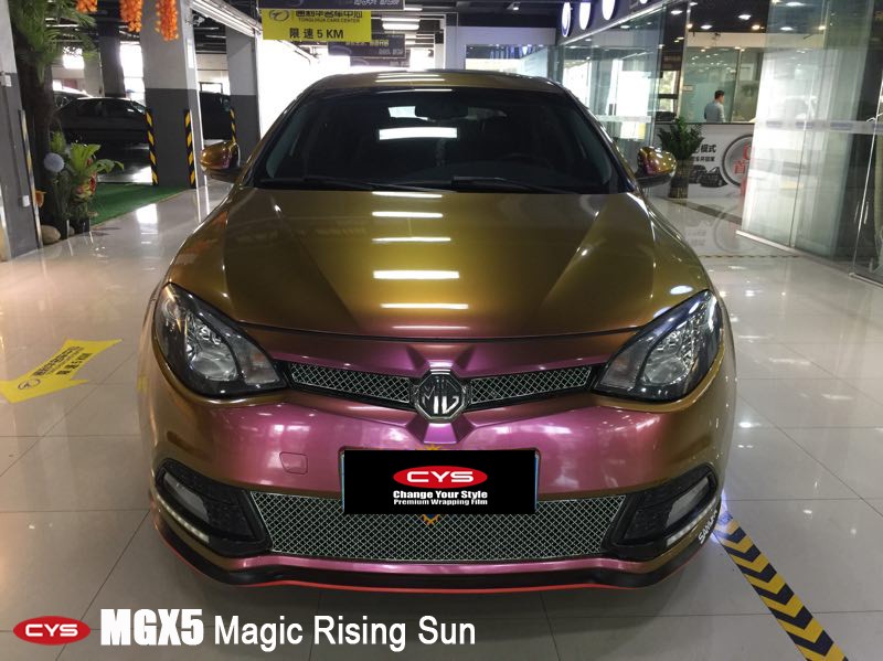 ɧ������  ����MG6�ò����պ쳵����ɫ��Ĥ