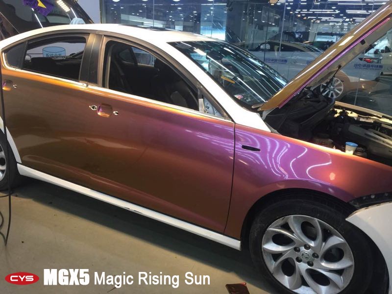 ɧ������  ����MG6�ò����պ쳵����ɫ��Ĥ