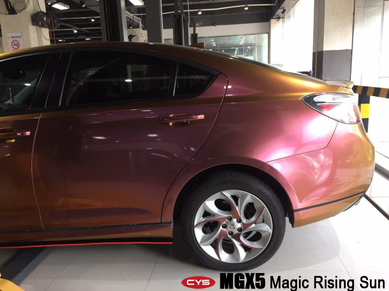 ɧ������  ����MG6�ò����պ쳵����ɫ��Ĥ