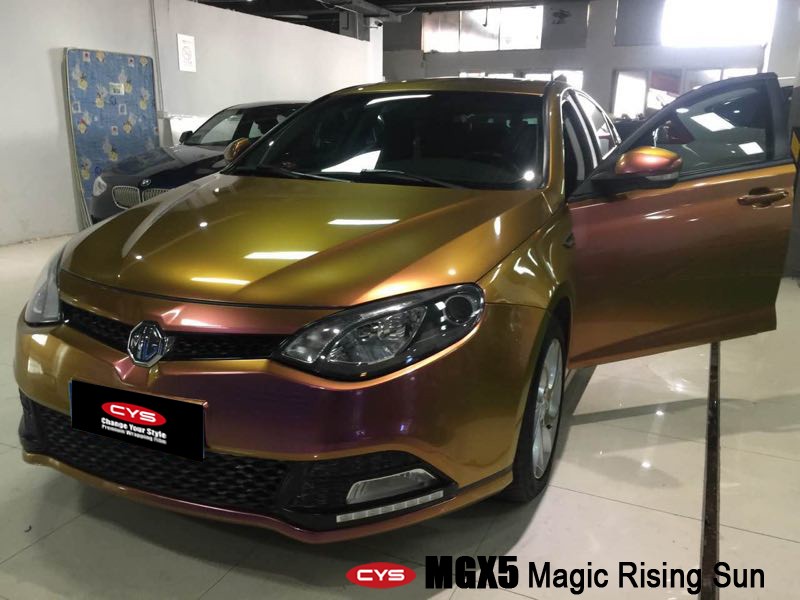ɧ������  ����MG6�ò����պ쳵����ɫ��Ĥ