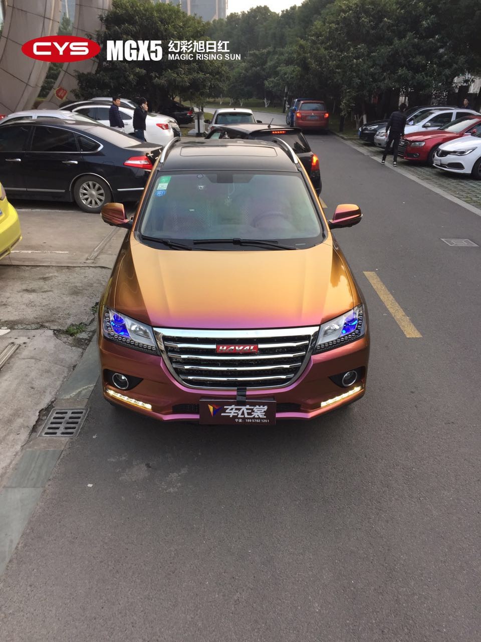 �ѵ�һ��  ����H2�ò����պ쳵����ɫ��Ĥ